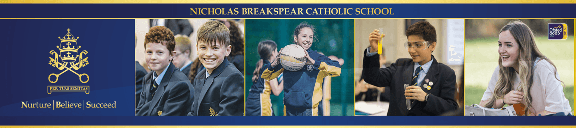 Nicholas Breakspear Catholic School banner