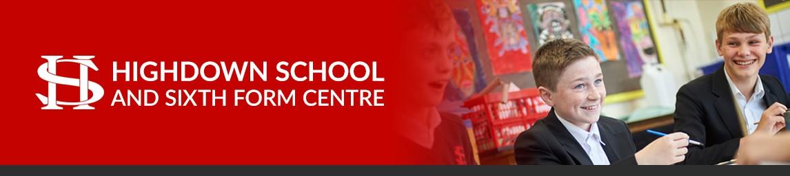 Highdown School and Sixth Form Centre banner
