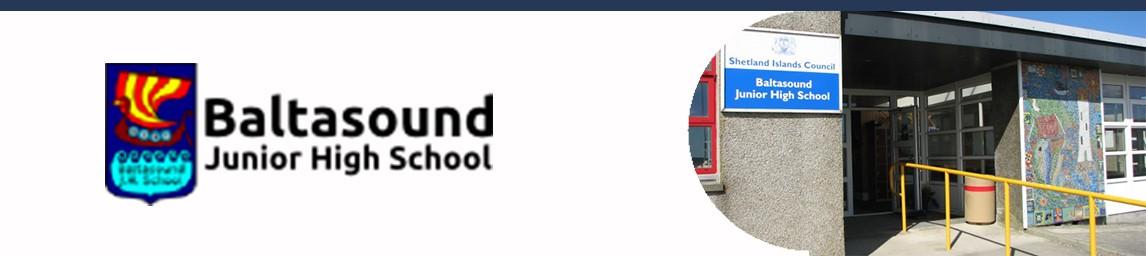 Baltasound Junior High School banner