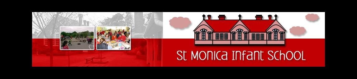 St Monica Primary School banner