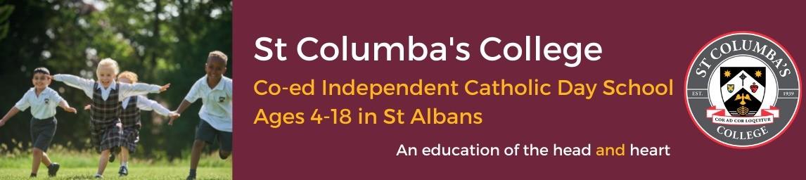 St Columba’s College banner