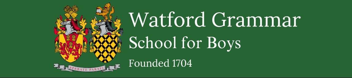 Watford Grammar School for Boys banner
