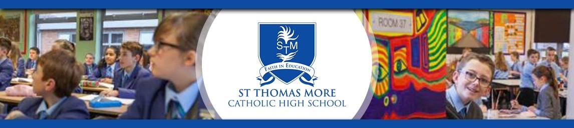 St Thomas More Catholic High School banner