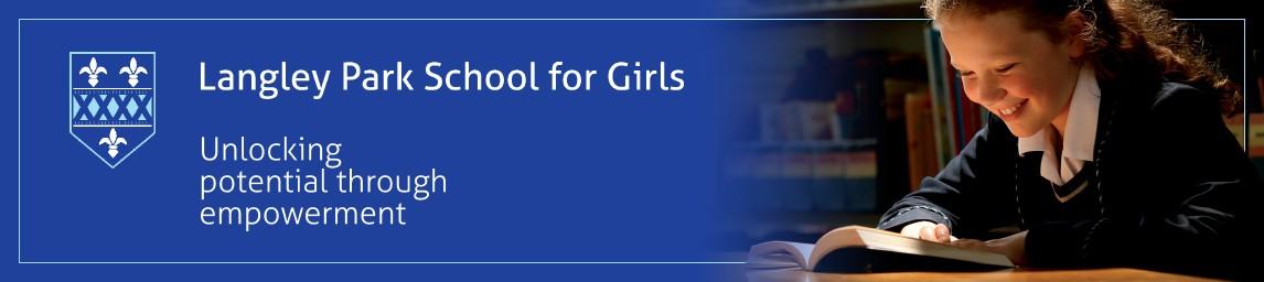 Langley Park School for Girls banner