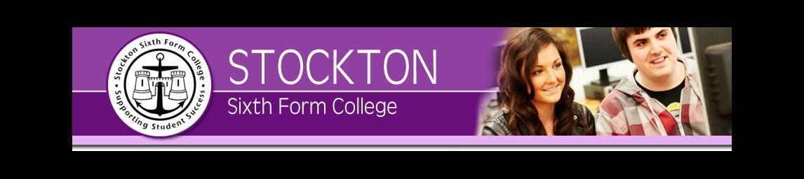 Stockton Sixth Form College banner
