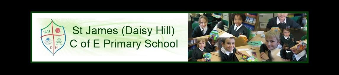 St James CofE Primary School Daisy Hill banner