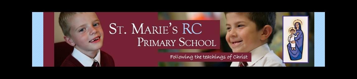 St. Marie's R.C. Primary School banner