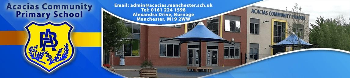 Acacias Community Primary School banner