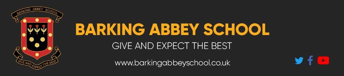 Barking Abbey School banner