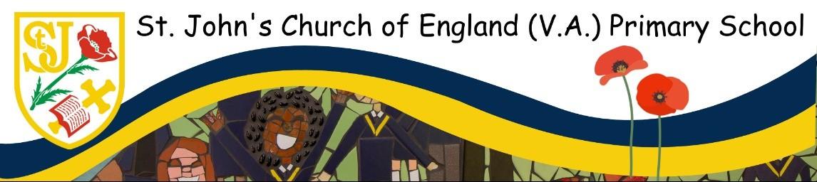 St. John's Church of England Primary School banner