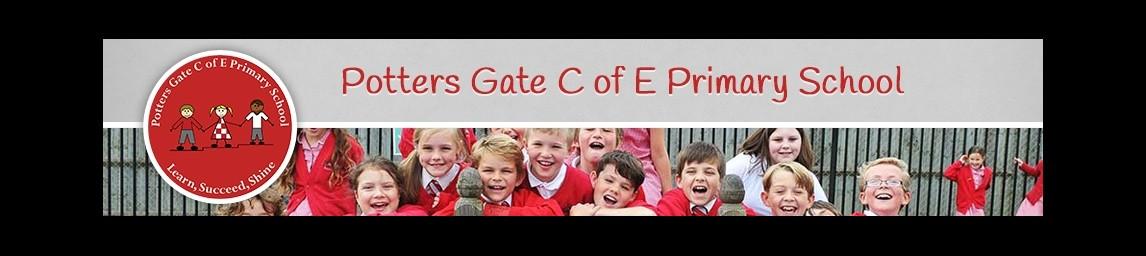 Potters Gate CofE Primary School banner