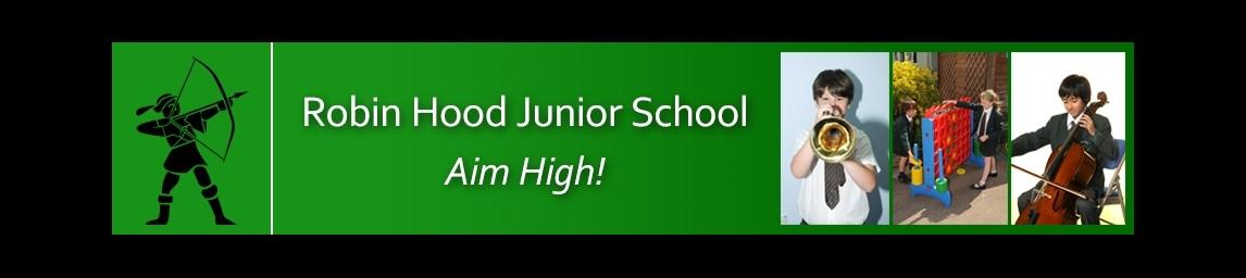 Robin Hood Junior School banner
