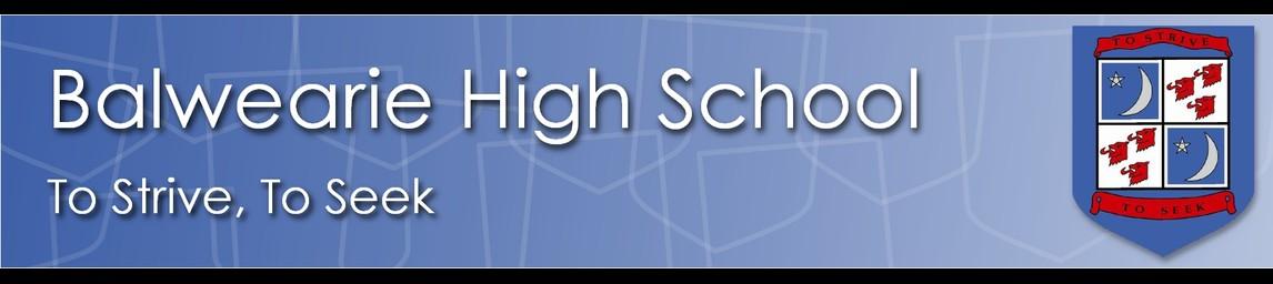 Balwearie High School banner