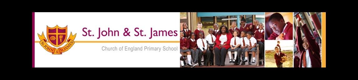 St John and St James CofE Primary School banner