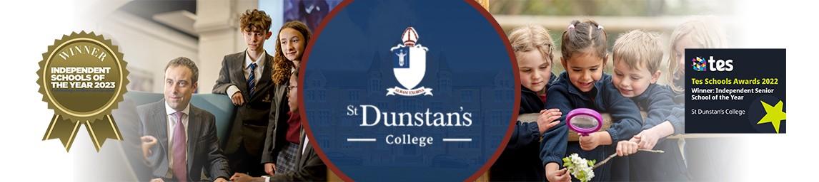 St Dunstan's College banner