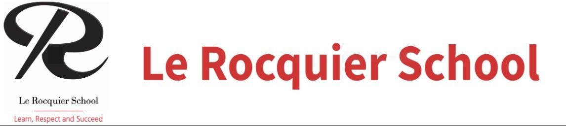Le Rocquier School banner