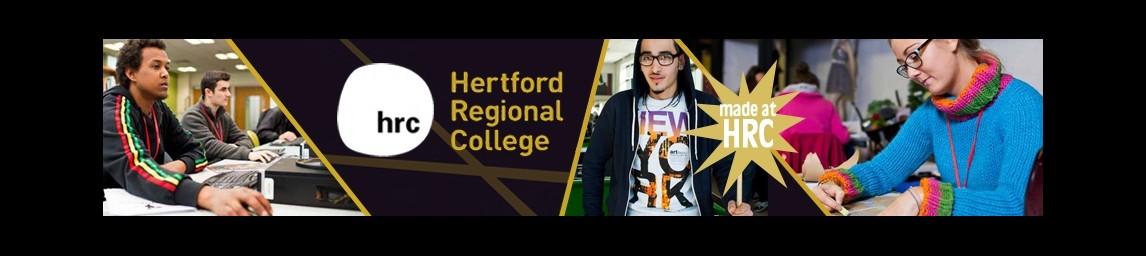 Hertford Regional College banner