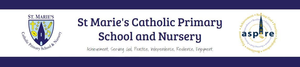 St. Marie's Catholic Primary School & Nursery banner