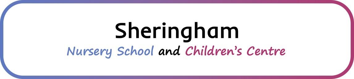 Sheringham Nursery School and Children's Centre banner