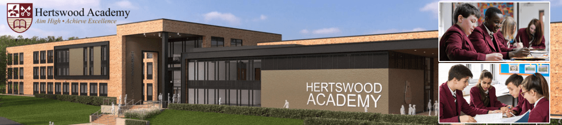 Hertswood Academy banner