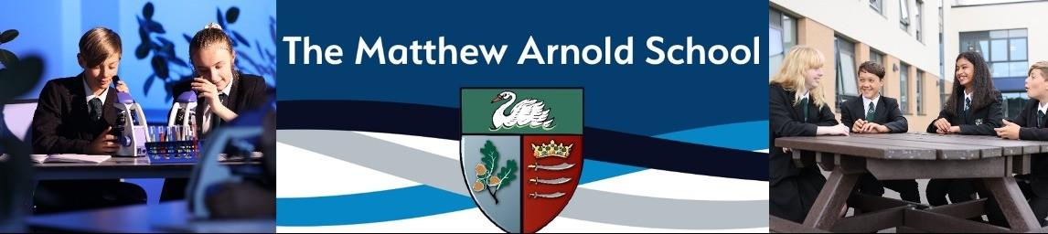 The Matthew Arnold School banner