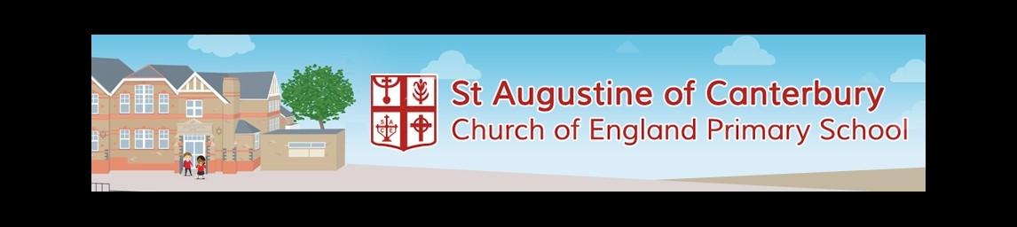 St Augustine of Canterbury C of E Primary School banner