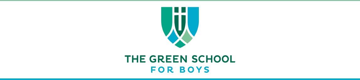 The Green School for Boys banner