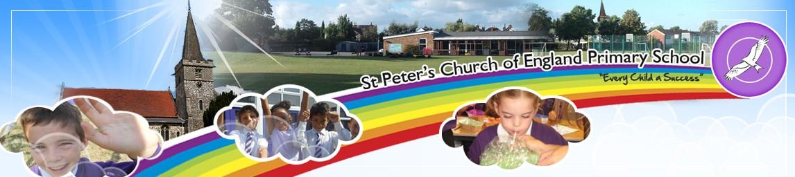 St Peter's Church of England Primary School banner