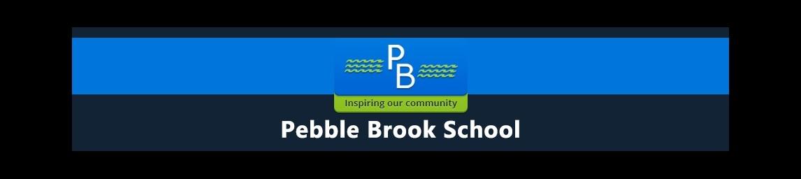 Pebble Brook School banner