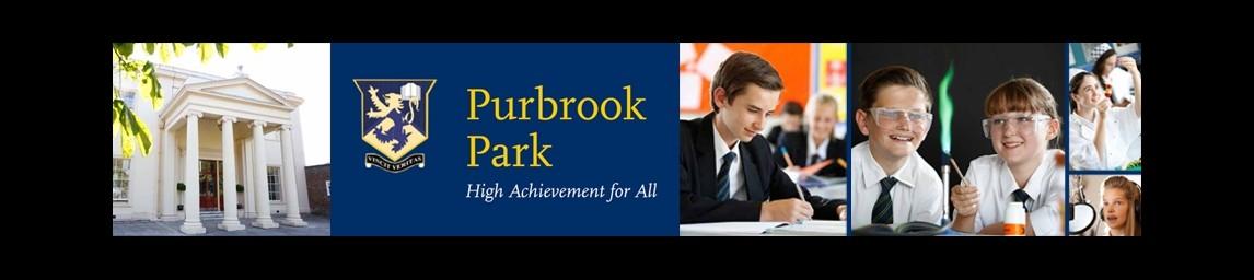 Purbrook Park School banner