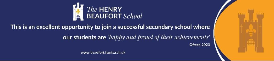 The Henry Beaufort School banner
