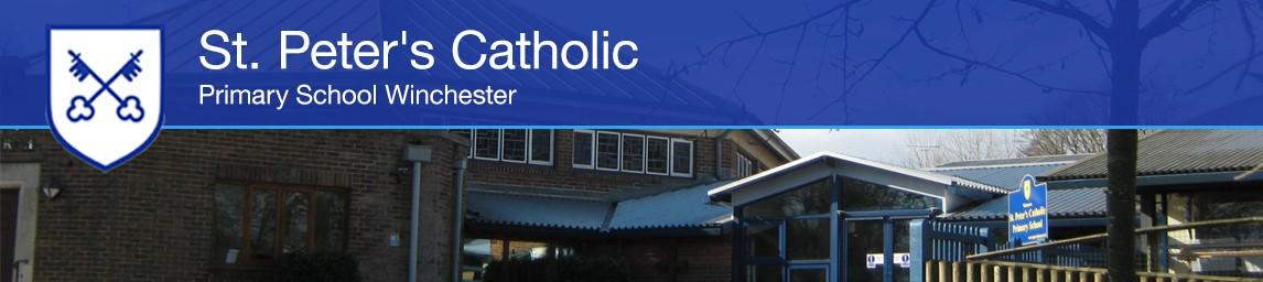 St Peter's Catholic Primary School banner