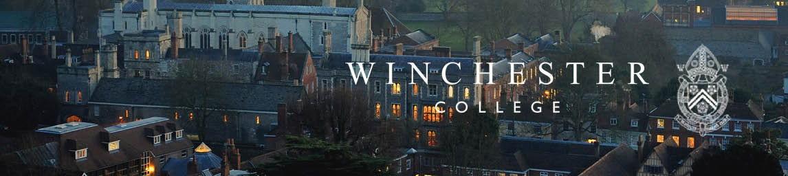 Winchester College banner