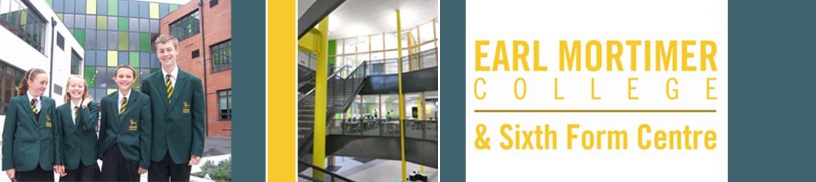 Earl Mortimer College & Sixth Form Centre banner