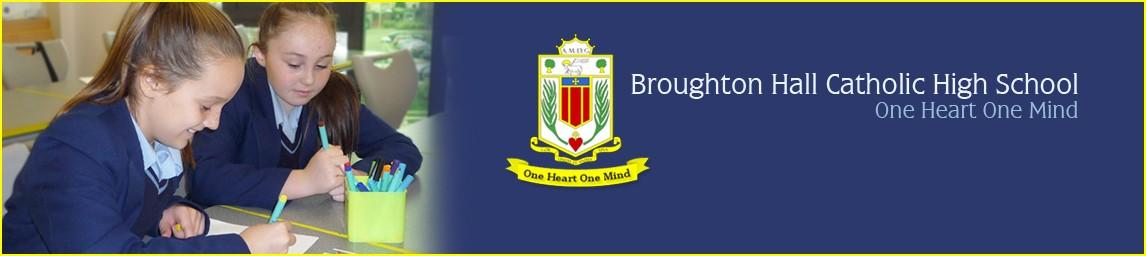 Broughton Hall Catholic High School banner