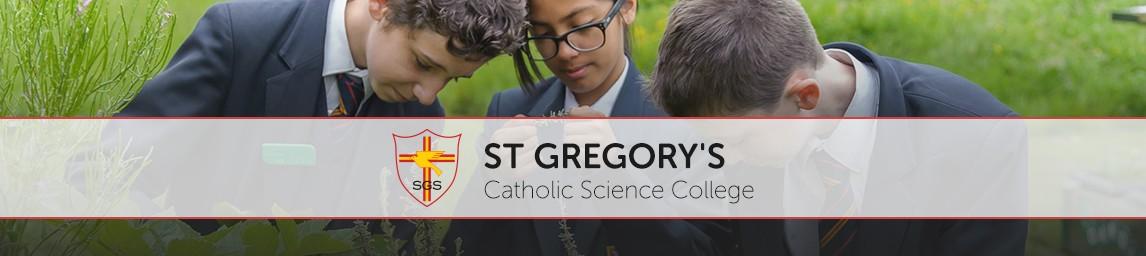 St Gregory's Catholic Science College banner