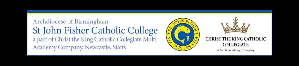 St John Fisher Catholic College banner