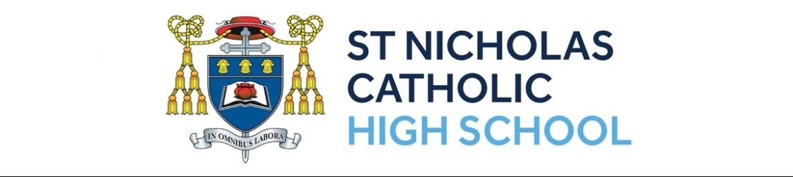 St Nicholas Catholic High School banner
