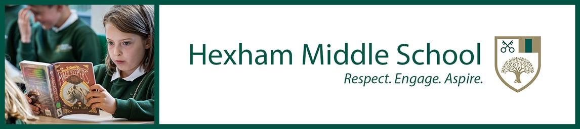 Hexham Middle School banner