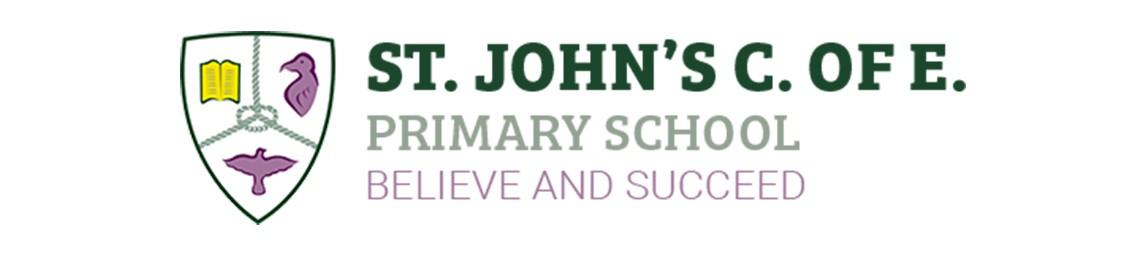St John's CofE Primary School banner