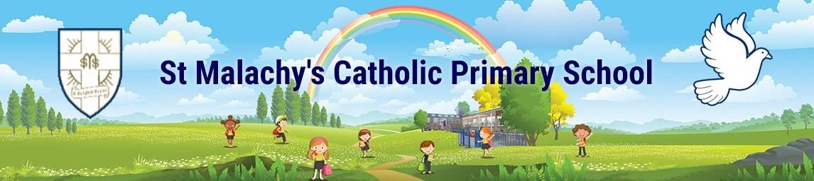 St Malachy's Catholic Primary School, A Voluntary Academy banner
