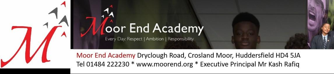 Moor End Academy banner