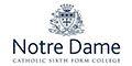 Notre Dame Catholic Sixth Form College logo
