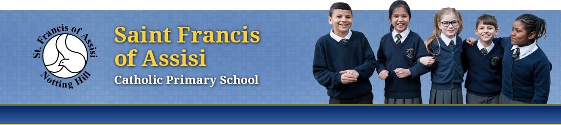 Saint Francis of Assisi RC Primary School banner