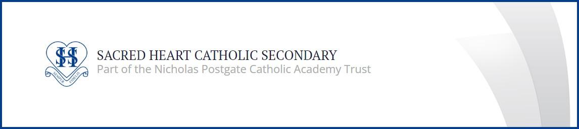 Sacred Heart Secondary Catholic Voluntary Academy banner