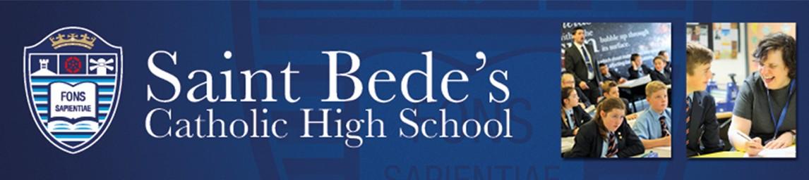 Saint Bede's Catholic High School banner