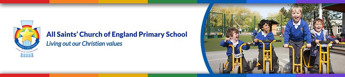 All Saints Church of England Primary School Stand banner