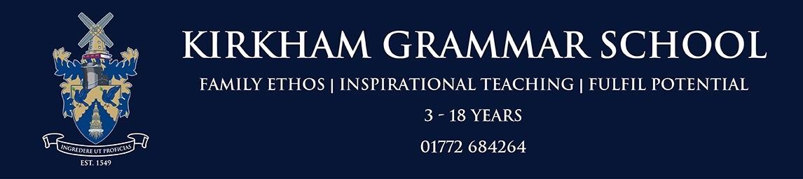 Kirkham Grammar School banner