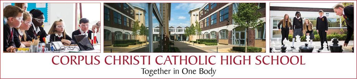 Corpus Christi Catholic High School banner