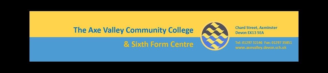 The Axe Valley Community College banner